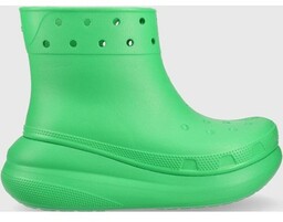 Crocs kalosze Classic Crush Rain Boot damskie kolor