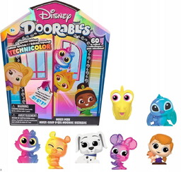 Disney Doorables Zestaw Figurek Technicolor Multi Peek Seria