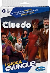 Cluedo I Play przenośna zabawka dla 3-6 graczy,