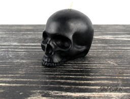 Świeca The Blackened Teeth Half Jaw Skull