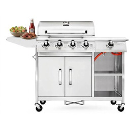 KOLER Grill ogrodowy gazowy Relish v3 Srebrny 16