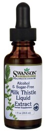 SWANSON_Milk Thistle Liquid Extract suplement diety w płynie
