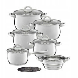 Zestaw Ambition Garnków Inox Berry 13części 6L Indukcja