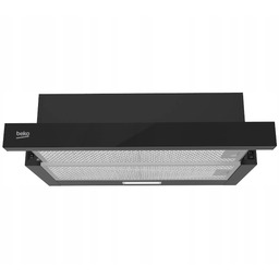 Okap teleskopowy Beko HNT63322BH Klasa B 3 Poziomy