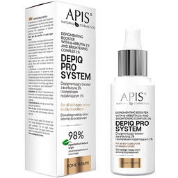Apis Depiq Pro System, depigmentujący booster z -arbutyną