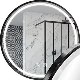 LUSTRO ŚCIENNE LED 70cm MMJ Black