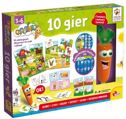 Lisciani CAROTINA - 10 GIER
