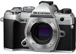 OLYMPUS Aparat OM-5 Body Srebrny, 20.4Mpix, 4K 24p,