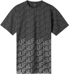 t-shirt męski HUF WAVE TEE Black