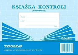 Druk "Książka Kontroli" A5 TYPOGRAF 16k /02106/