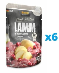 BELCANDO Finest Selection Jagnięcina ziemniaki i żurawina -