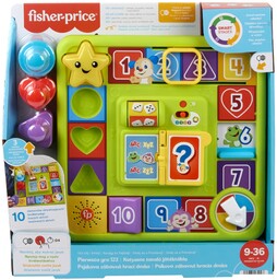 Fisher-Price Plansza do nauki z pieskiem Cz/sk/eng/pl/pl HRB72