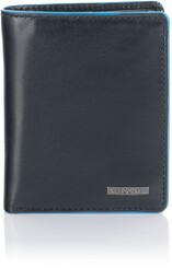 Elegancka banknotówka męska Visconti ALP-84 - czarny