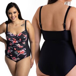 Strój Kąpielowy 46 48 50 4Xl Plus Size