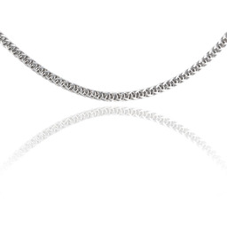 Łańcuszek Srebrny Lisi Ogon 60cm / 2.2mm -