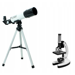 Zestaw edukacyjny teleskop i mikroskop w walizce Adventure