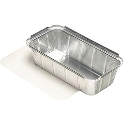 Papstar 14514 aluminiowe miski, aluminium, 21,3 x 11