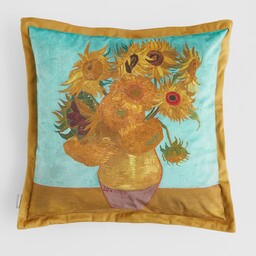 Poszewka z nadrukiem Sunflower 45x45 cm z motywem