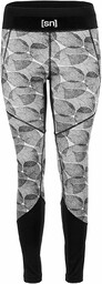 super.natural Damskie spodnie Merino Tight W Motion Printed