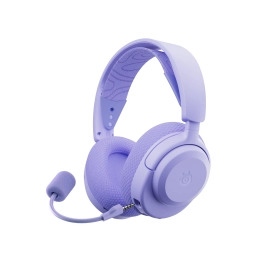 SteelSeries Arctis Nova 3P Wireless Nauszne Lawendowy Słuchawki