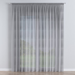 Firana na taśmie, szary, Delicate Premium