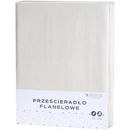 Spod Igły I Nitki Prześcieradło flanelowe bez gumki