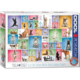 Yoga Dogs 1000pc Puzzle
