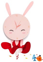 MILAGRO ML148 BUNNY LED CLOCK 1W (3xAAA )