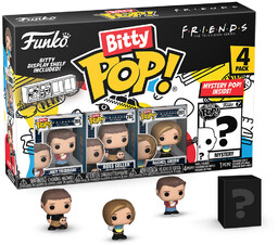 Funko Bitty POP!, figurka kolekcjonerska, Friends, 4pack