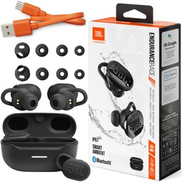 Słuchawki Jbl Endurance Race Dokanałowe Bezprzewodowe Bluetooth Sportowe