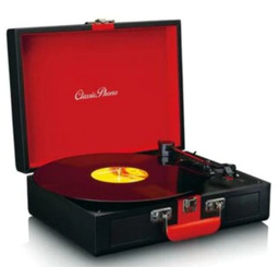 Gramofon LENCO TT-110 BKRD czarny Bluetooth [H]