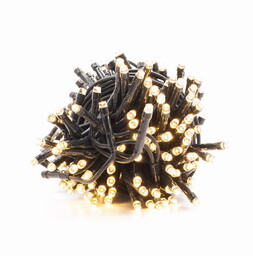 LAMPKI CHOINKOWE 200 DIOD LED KOLOR CIEPŁY BIAŁY