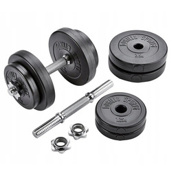 Zestaw 20 Kg hantle Winylowe regulowane (2x 10kg)