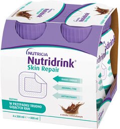Nutridrink Skin Repair, preparat odżywczy, smak czekoladowy, 4