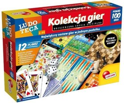Zestaw 100 Gier gra planszowa Ludoteca