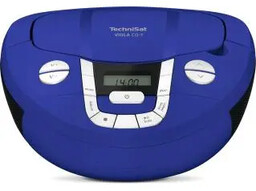 TechniSat VIOLA CD-1 Bluetooth Niebieski Radioodtwarzacz CD