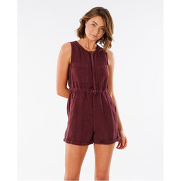 sukienka RIP CURL - Panoma Romper Maroon (4370)