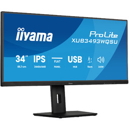 iiyama ProLite XUB3493WQSU-B6 34-calowy monitor ultraszerokokątny z panelem