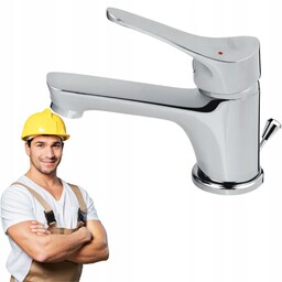 Bateria umywalkowa 13 cm chrom Petite Ferro