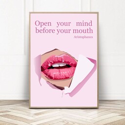 Pakamera Plakat Usta