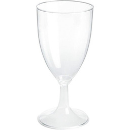 Duni Kieliszek do wina 230 ml transparentny (108