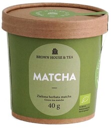 Brown House & Tea Matcha - herbata zielona