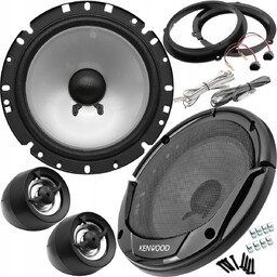 Kenwood Mocne Głośniki Samochodowe 165MM Do Ford Mondeo