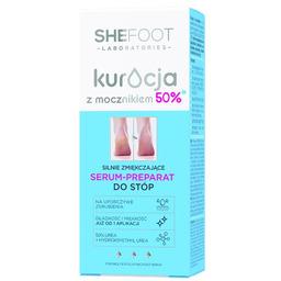SheFoot Kuracja z mocznikiem 50% Silnie zmiękczające Serum