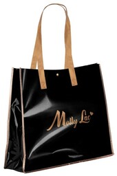 Torba lunchowa czarno-złota XL MollyLac