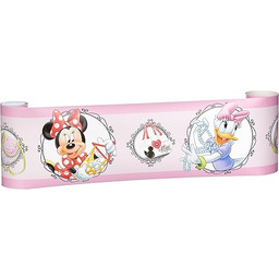 AG Design Disney Mickey Mouse Bordiura samoprzylepna, wielokolorowa,