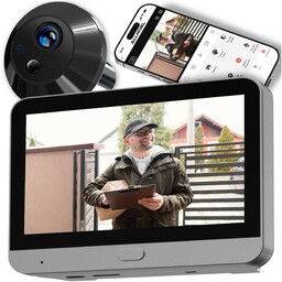 Wizjer Kamera Judasz Full Hd Wifi Tuya Wideodomofon