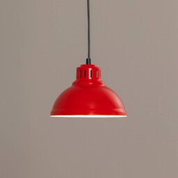 Lampa wisząca Sven Luminex, możliwość ściemniania, czerwony, salon