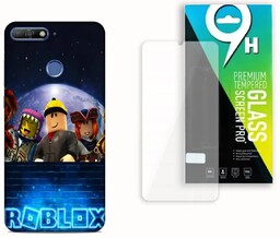 Etui Case Do Huawei Y6 2018 + Szkło