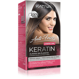Kativa Keratin Anti-Frizz Xtreme Care Zestaw do keratynowego